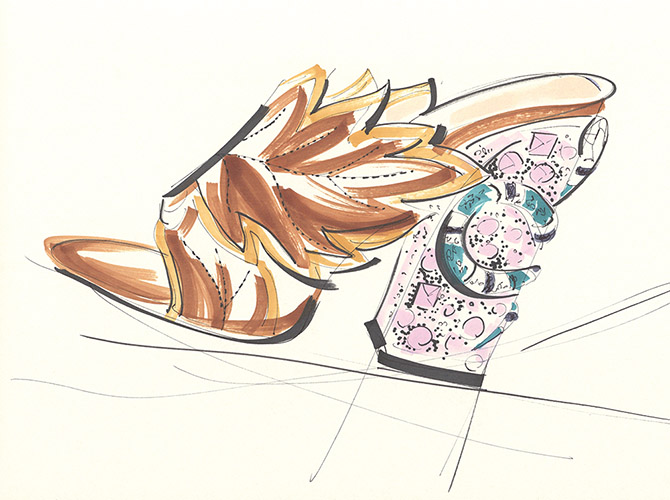 Yoco Nagamiya - Gucci snake mules 3