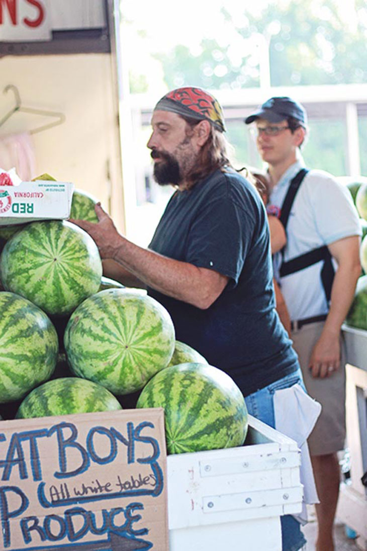 the watermelon whisperer at fat boys
