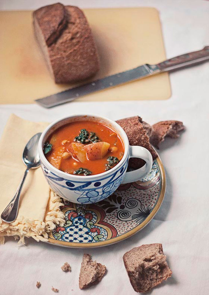 vegan curried coconut vegetable stew