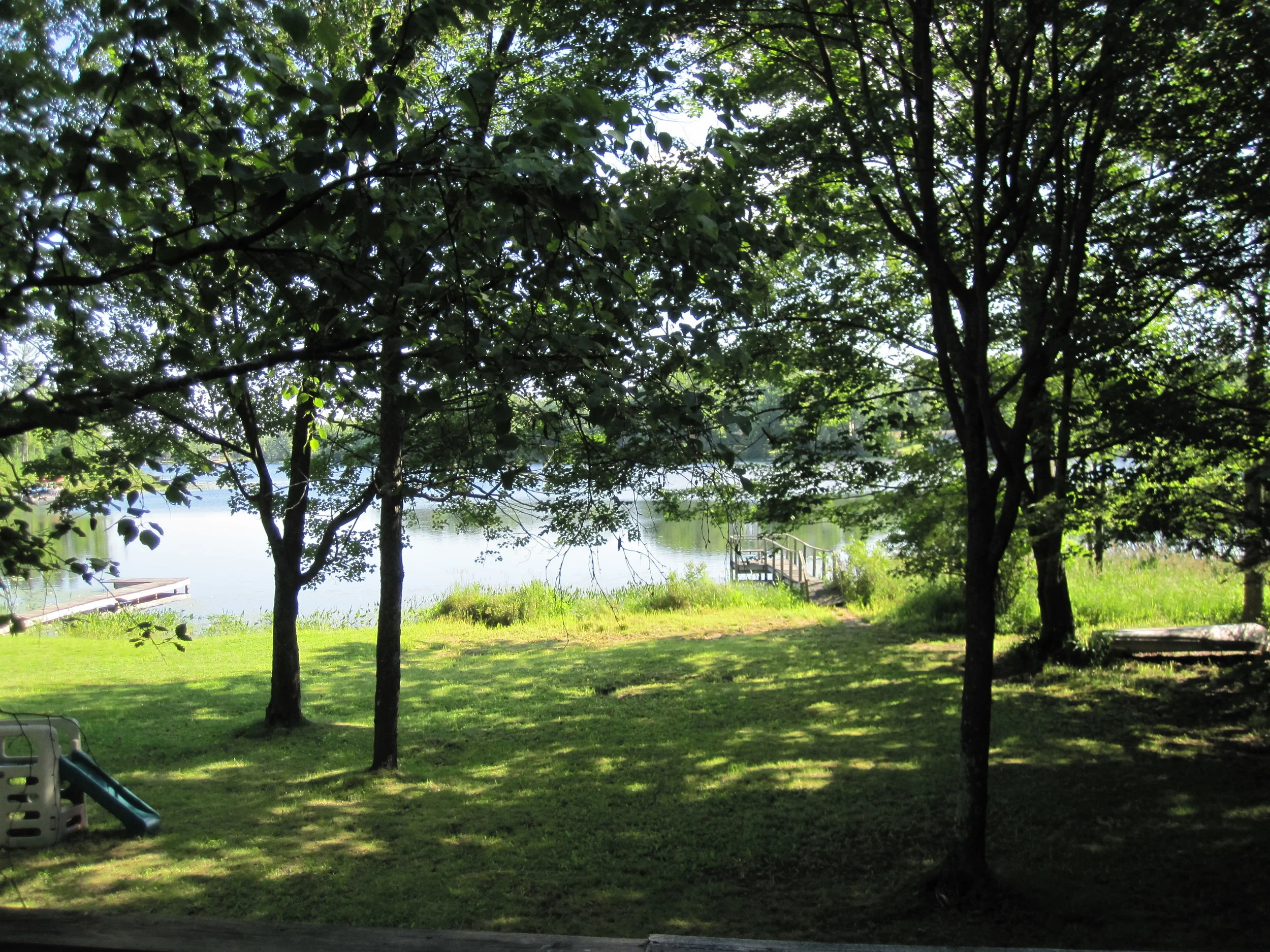 Sooner or later--Little Long Lake will be welcoming--photo by OHE