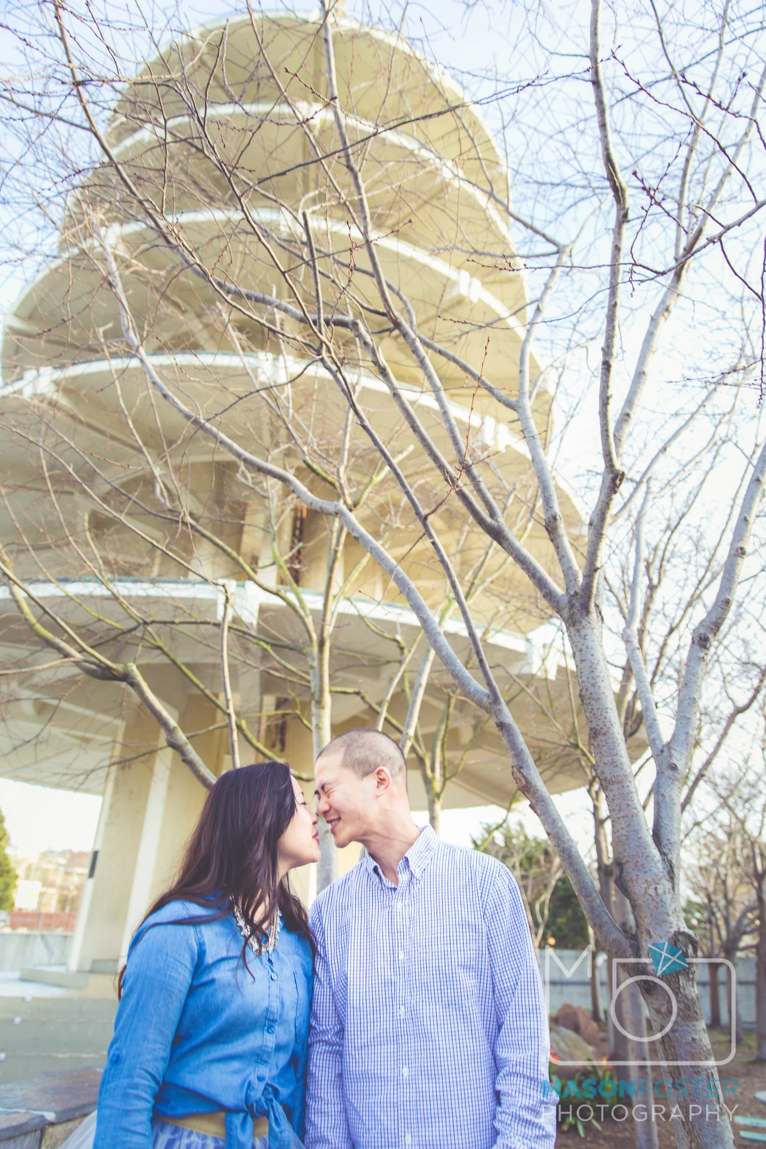 japantown engagement photography san francisco