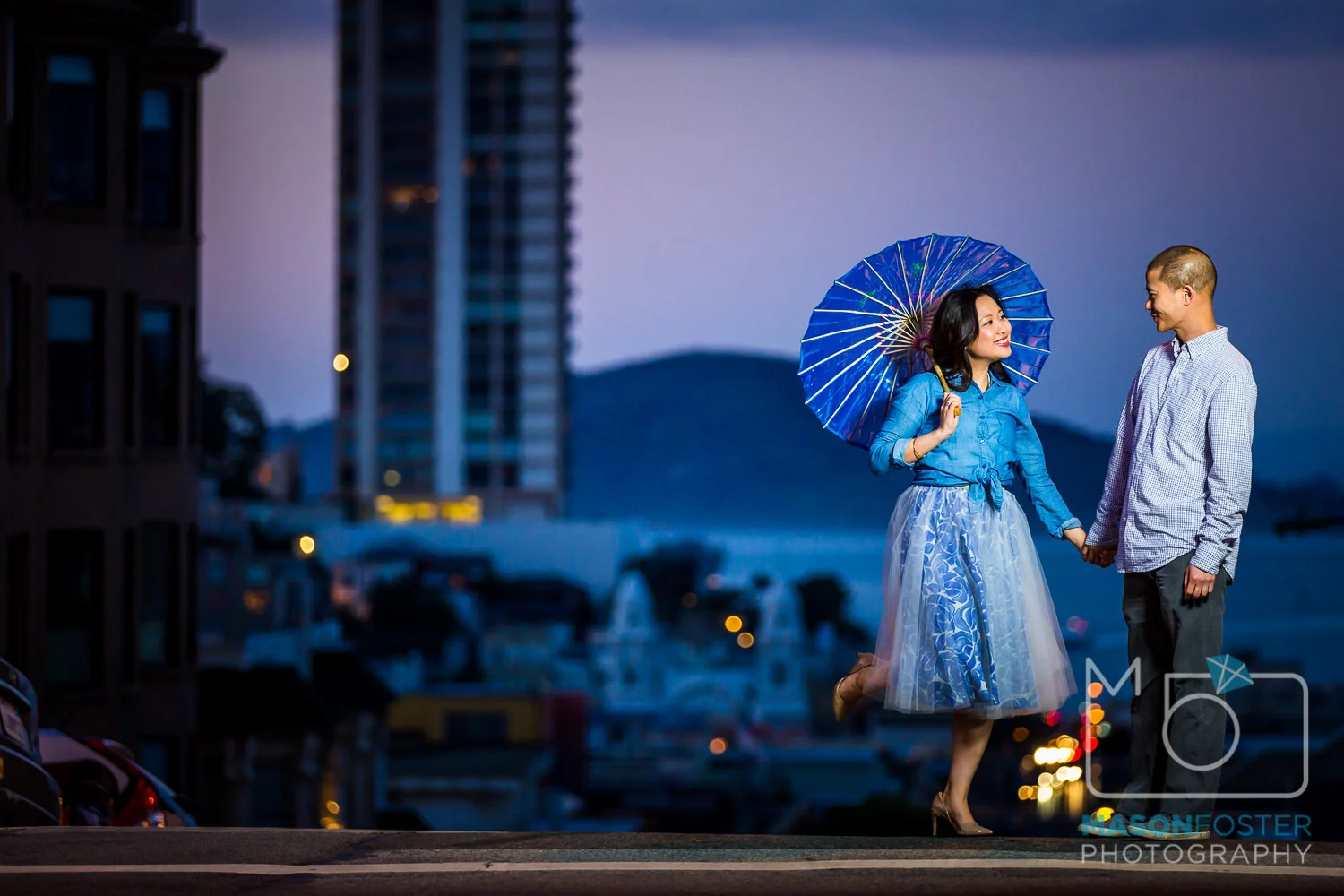 nob hill engagement photography san francisco