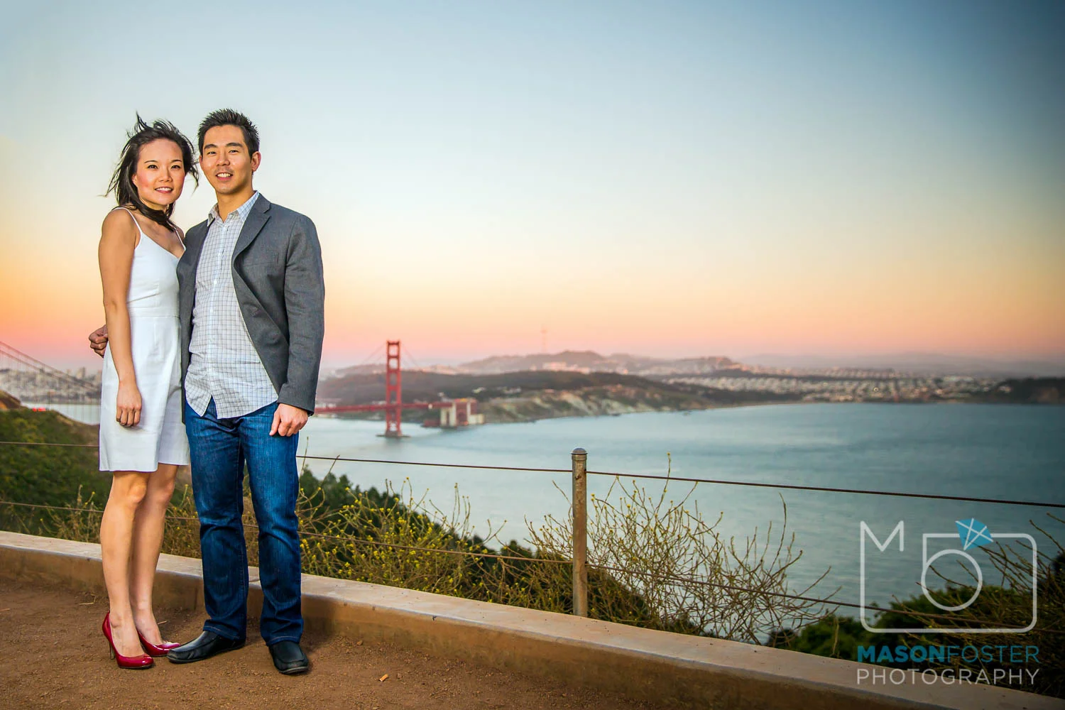 marin headlands, san francisco - engagement photography