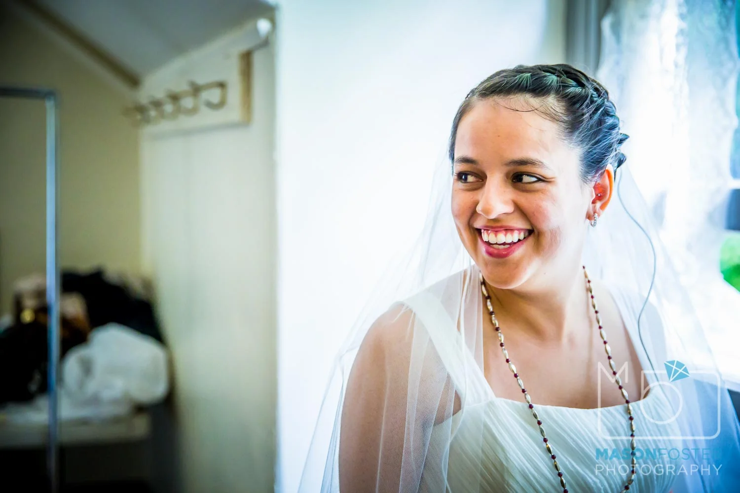 bride ready to go | san francisco wedding photography