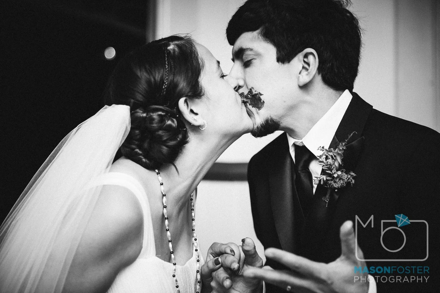 cake cutting | san francisco wedding photography