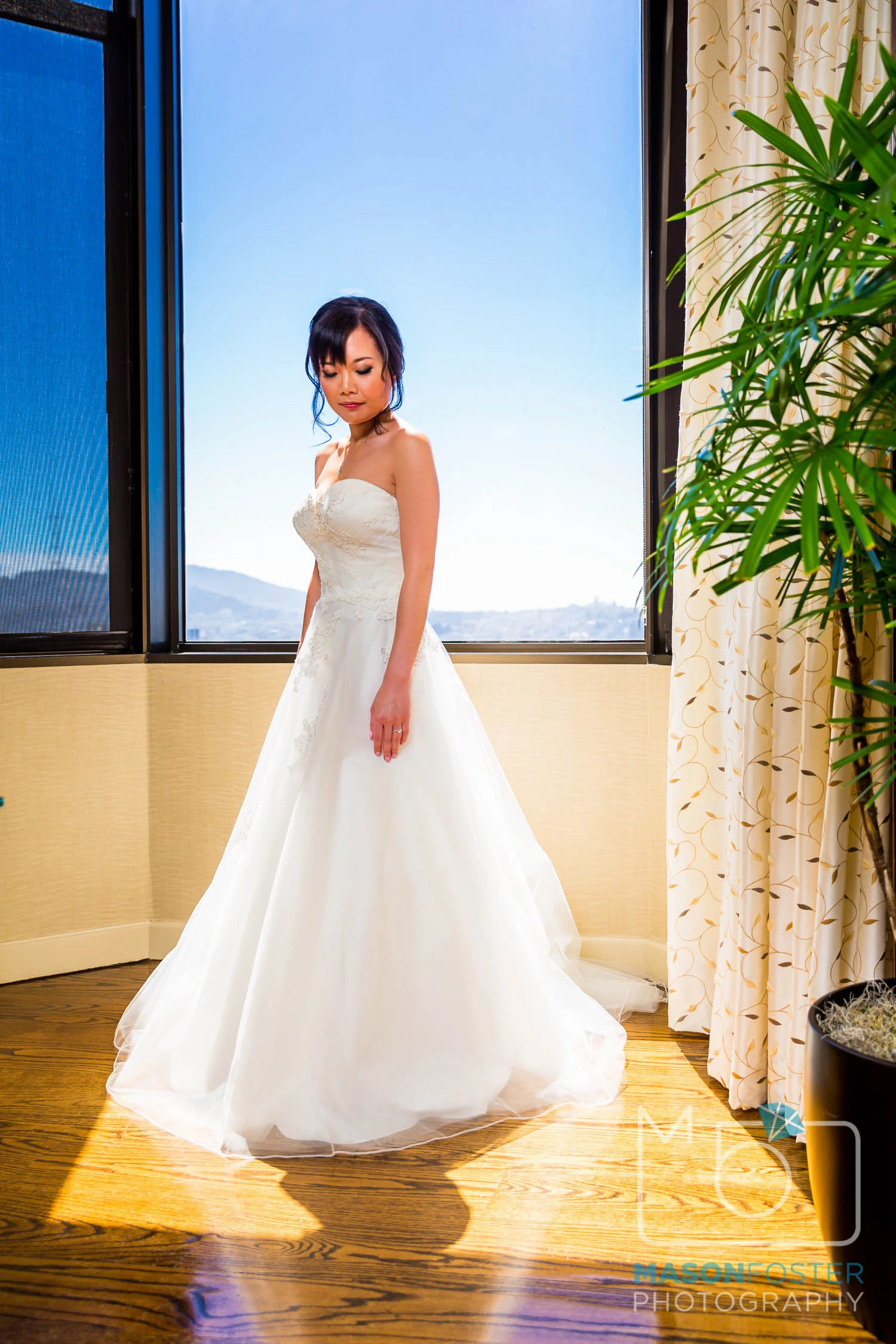 bridal photography at the westin st. francis in san francisco