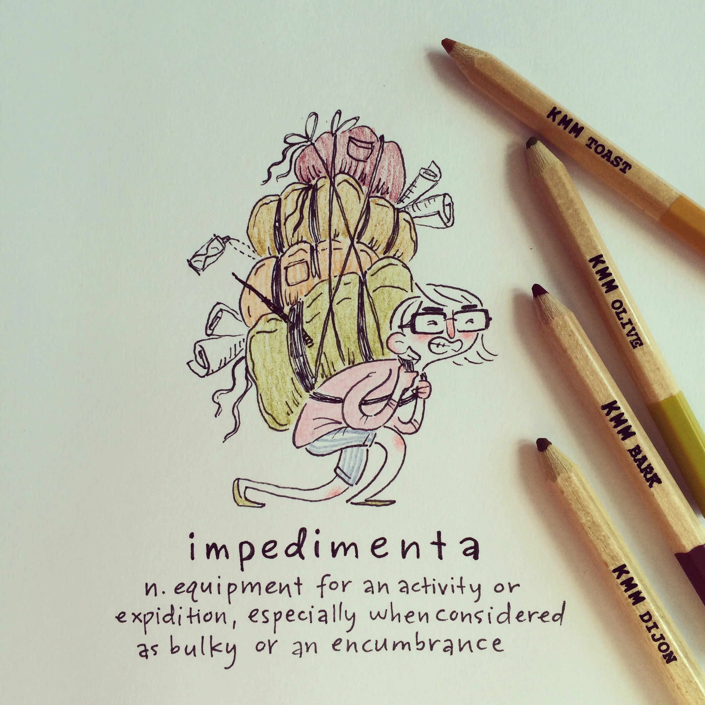 Didn't even know this was a real word (and not, in fact, a Harry Potter spell) until the morning I did this. 5.23.14