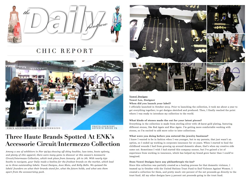 THE DAILY FRONT ROW