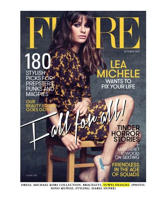 FLARE MAGAZINE - LEAH MICHELE
