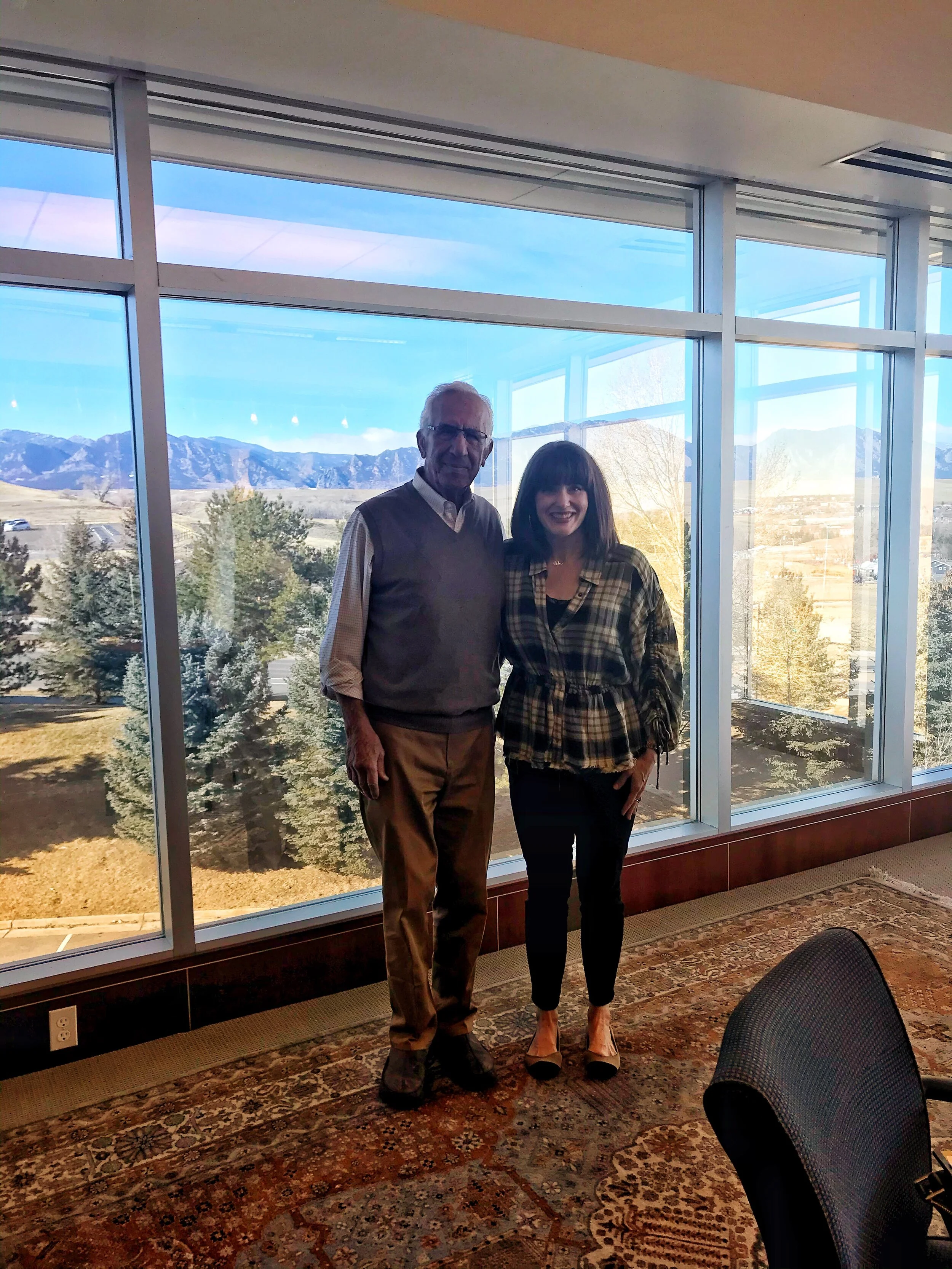 Jesse and I at his offices in Superior, Colorado.