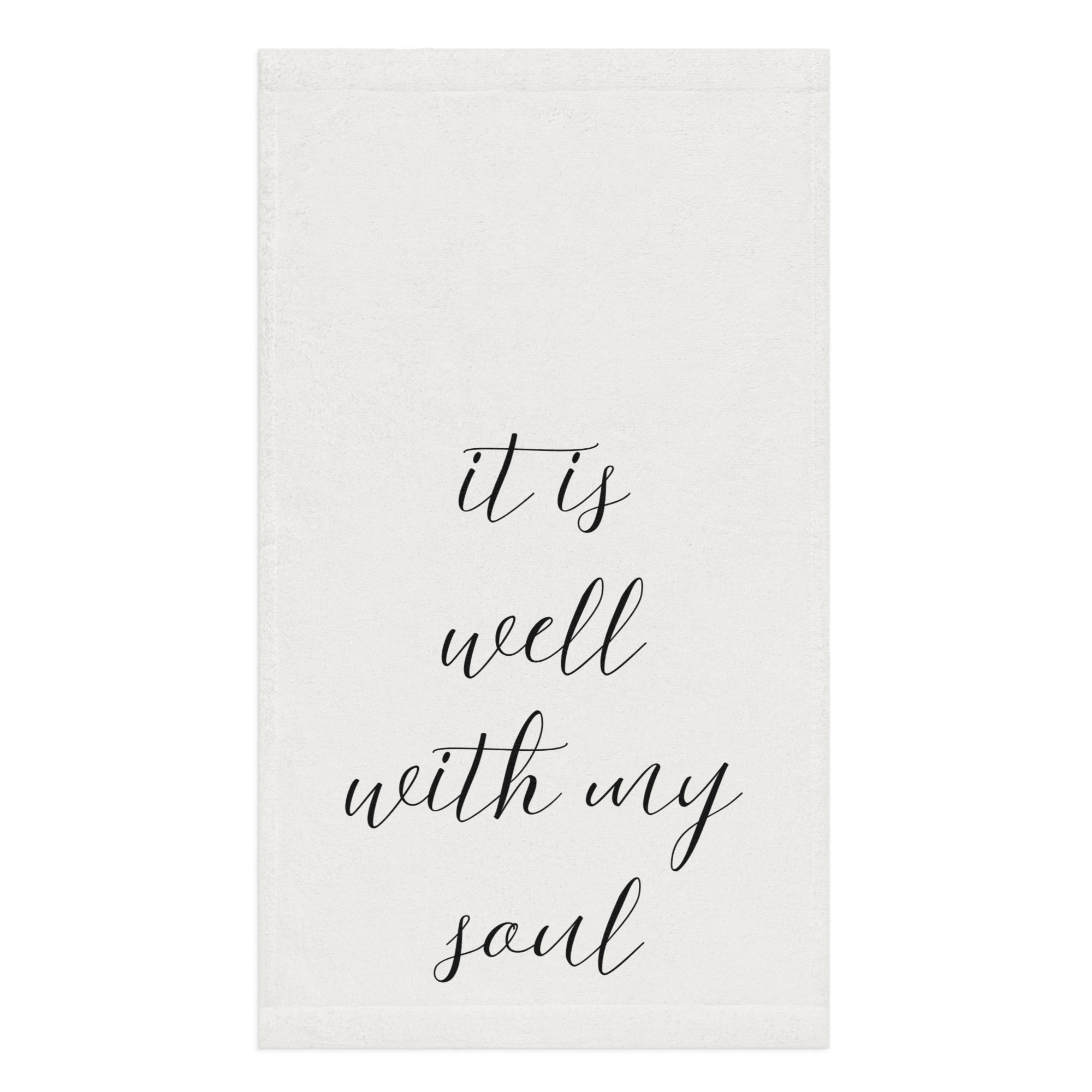 It Is Well With My Soul Hand Towel