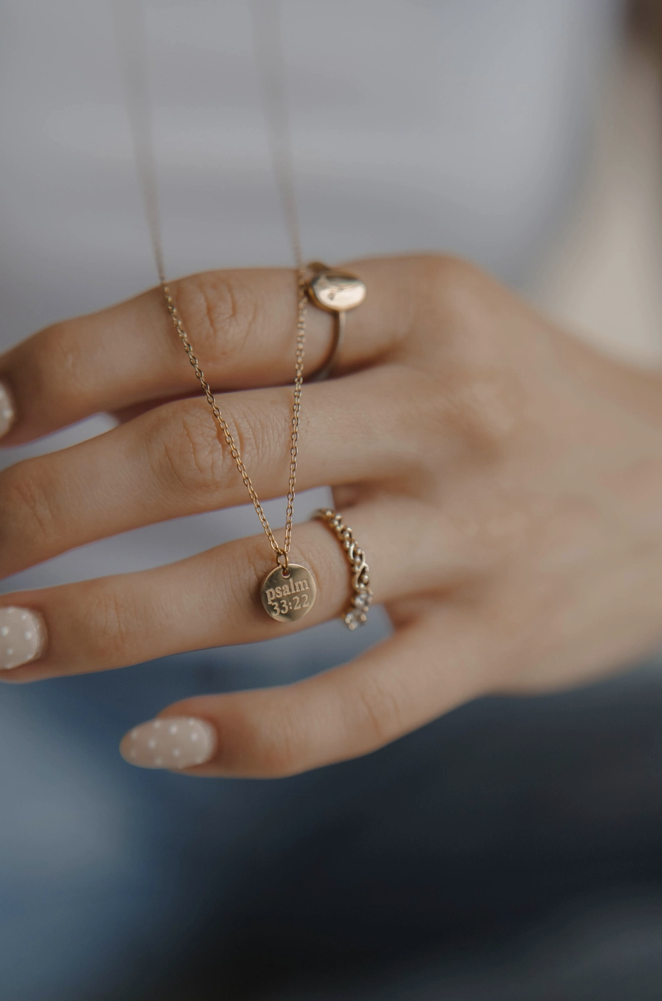 Hope Disc Necklace | Christian Jewelry