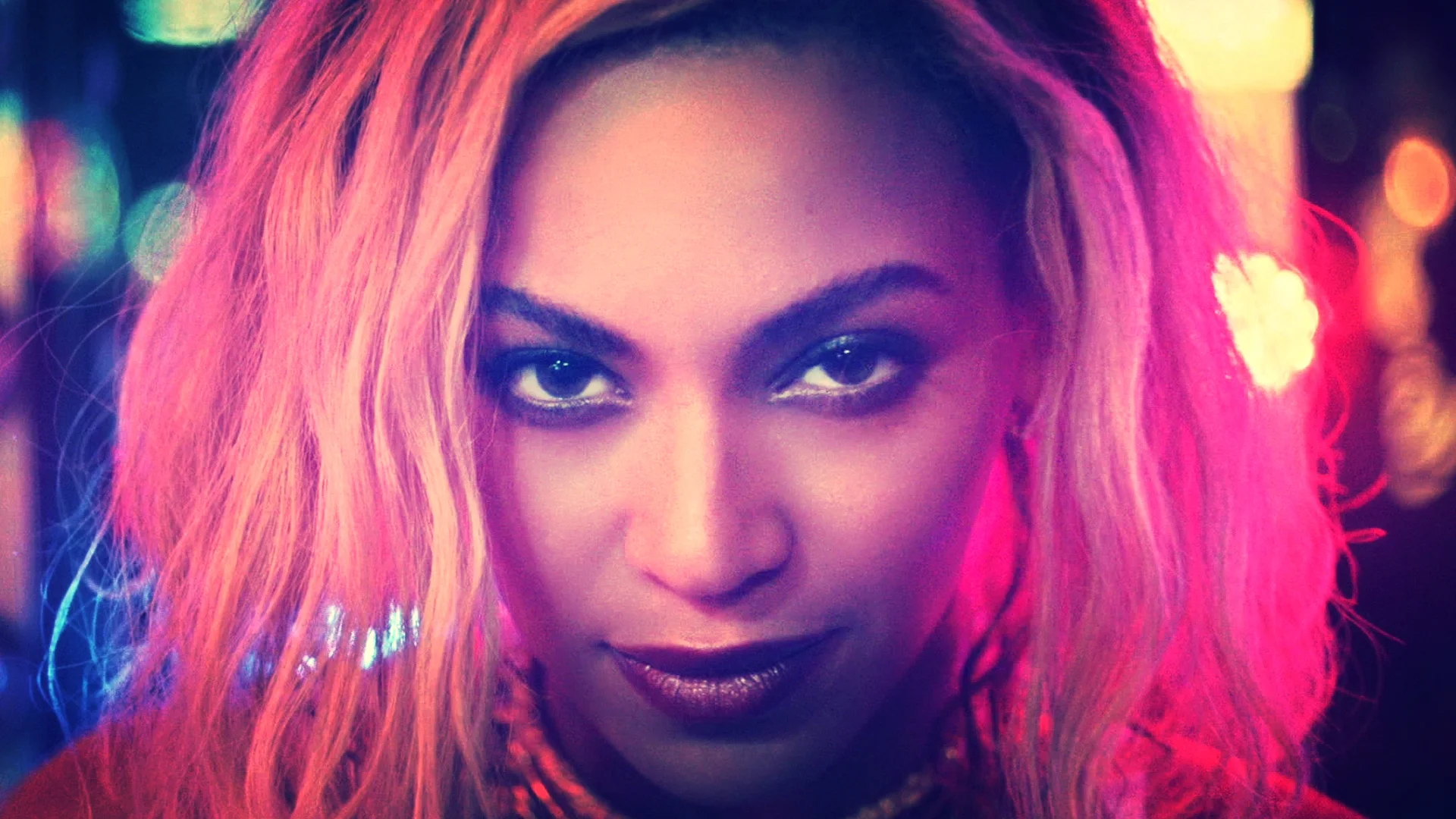 Beyonce Purple Lipstick