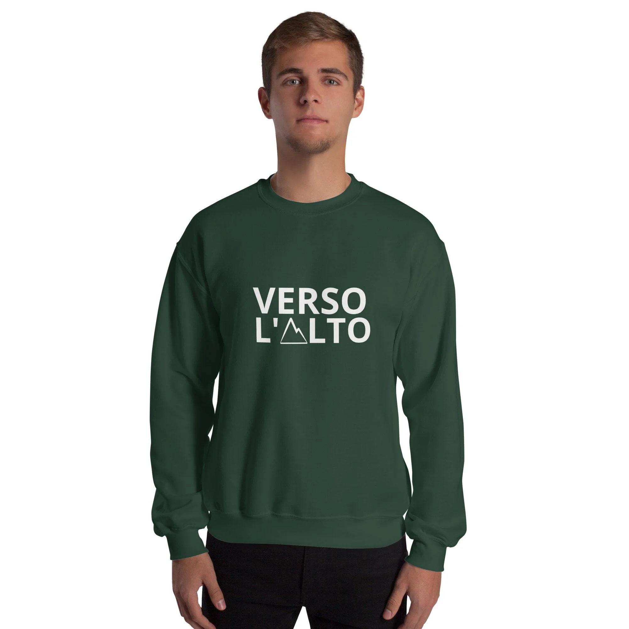 unisex-crew-neck-sweatshirt-forest-green-front-661b39902973e.jpg