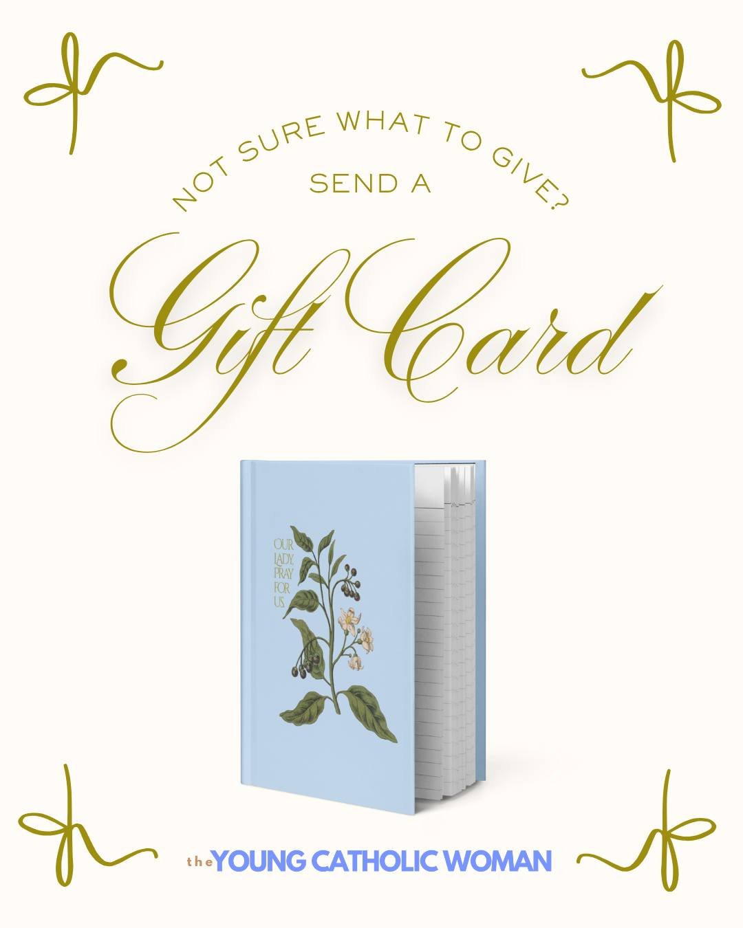 We have hundreds of products in the shop representing all aesthetics, tastes, and styles (or at least, we try!). It's because we believe there shouldn't be &quot;one&quot; type of young Catholic woman out there. So if you're not sure what to purchase