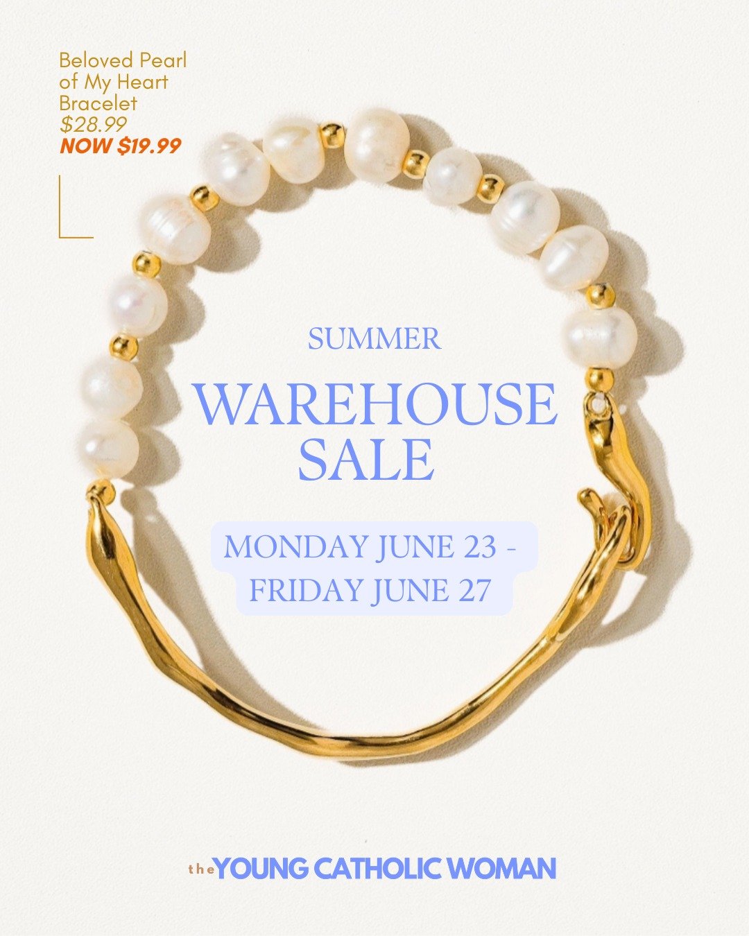 Our SUMMER WAREHOUSE SALE is here! About thirty products have been MASSIVELY discounted as we say farewell to these and prepare for new treasures launching later this summer. And we should note that when these items are gone, they are gone for good! 