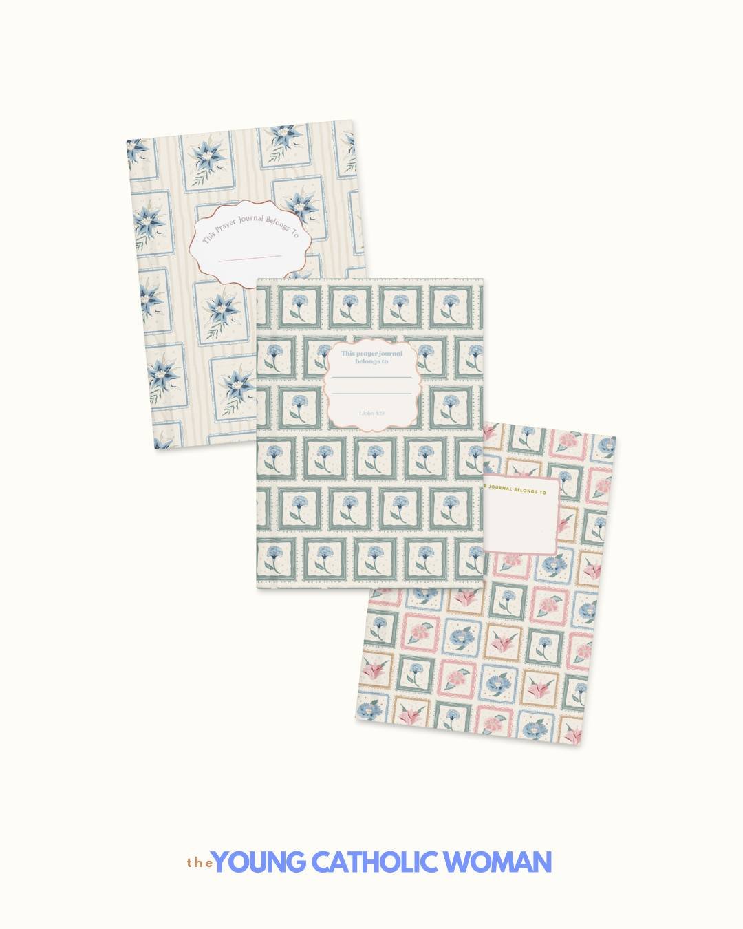 Have you seen our new line of Catholic Quilt Prayer Journals? 🙏

#catholic #jesus #catholicchurch #christian #church #faith #catholicism #god #jesuschrist #discernment #pray  #christianity #prayer #catholiclife #blessedmother #catholicquotes #christ
