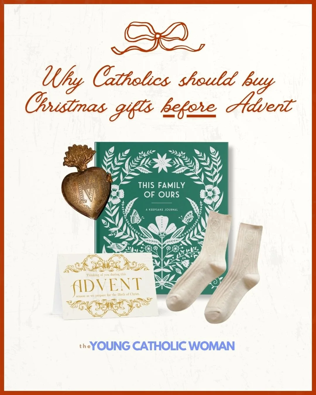 I just read a refreshing reflection from @missionaryofbeauty who received advice last year to consider buying and even wrapping all of your Christmas gifts by Thanksgiving. I know, woah! 🤯 

I encourage you to go read the full post, but what stuck w