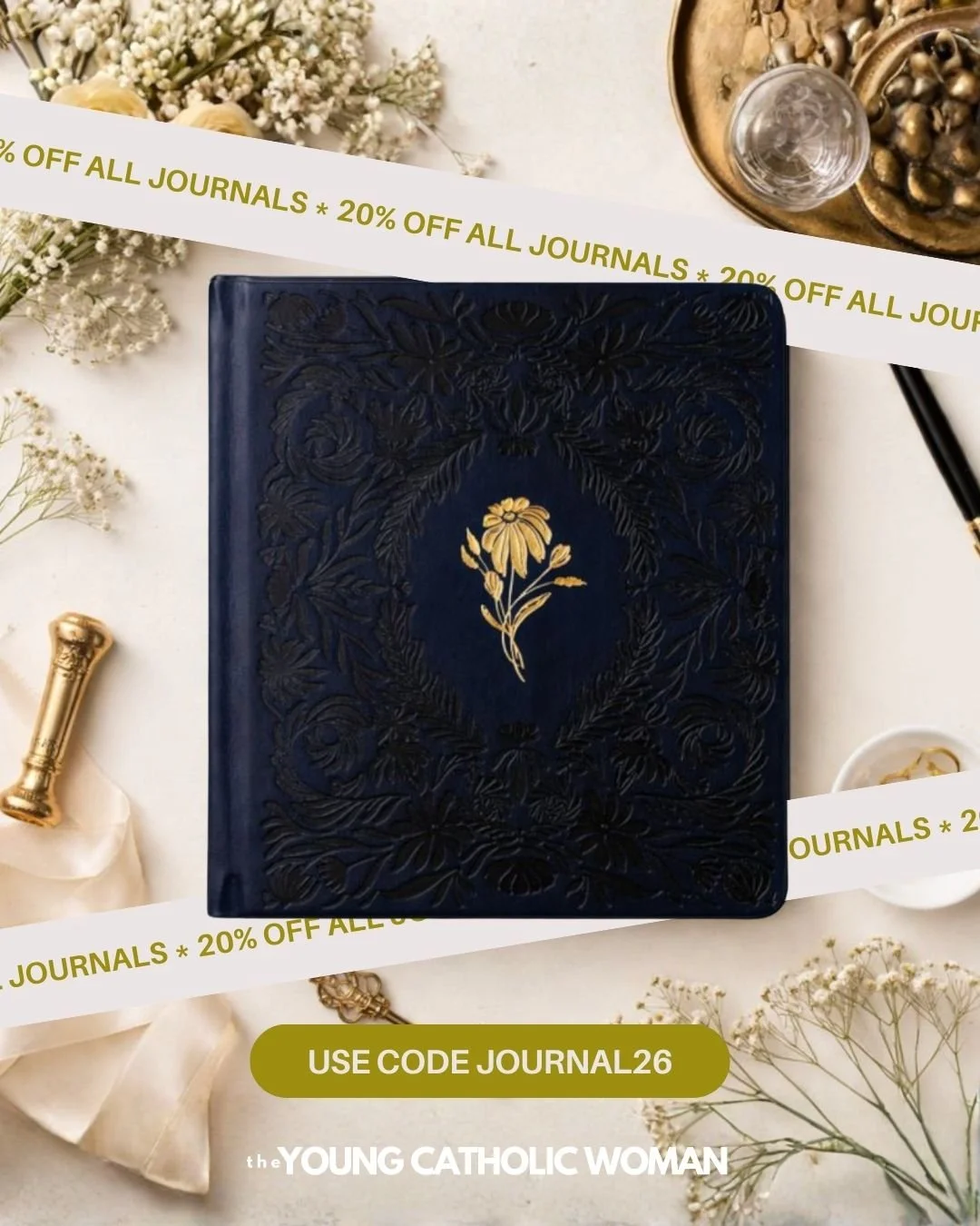 I just started using the new @soleatelierllc weekly planner today, and wow did it make me excited for the new year! To celebrate turning the page on 2025, we're offering 20% off all of our journals from now thru January 6th! Use code JOURNAL26 at che