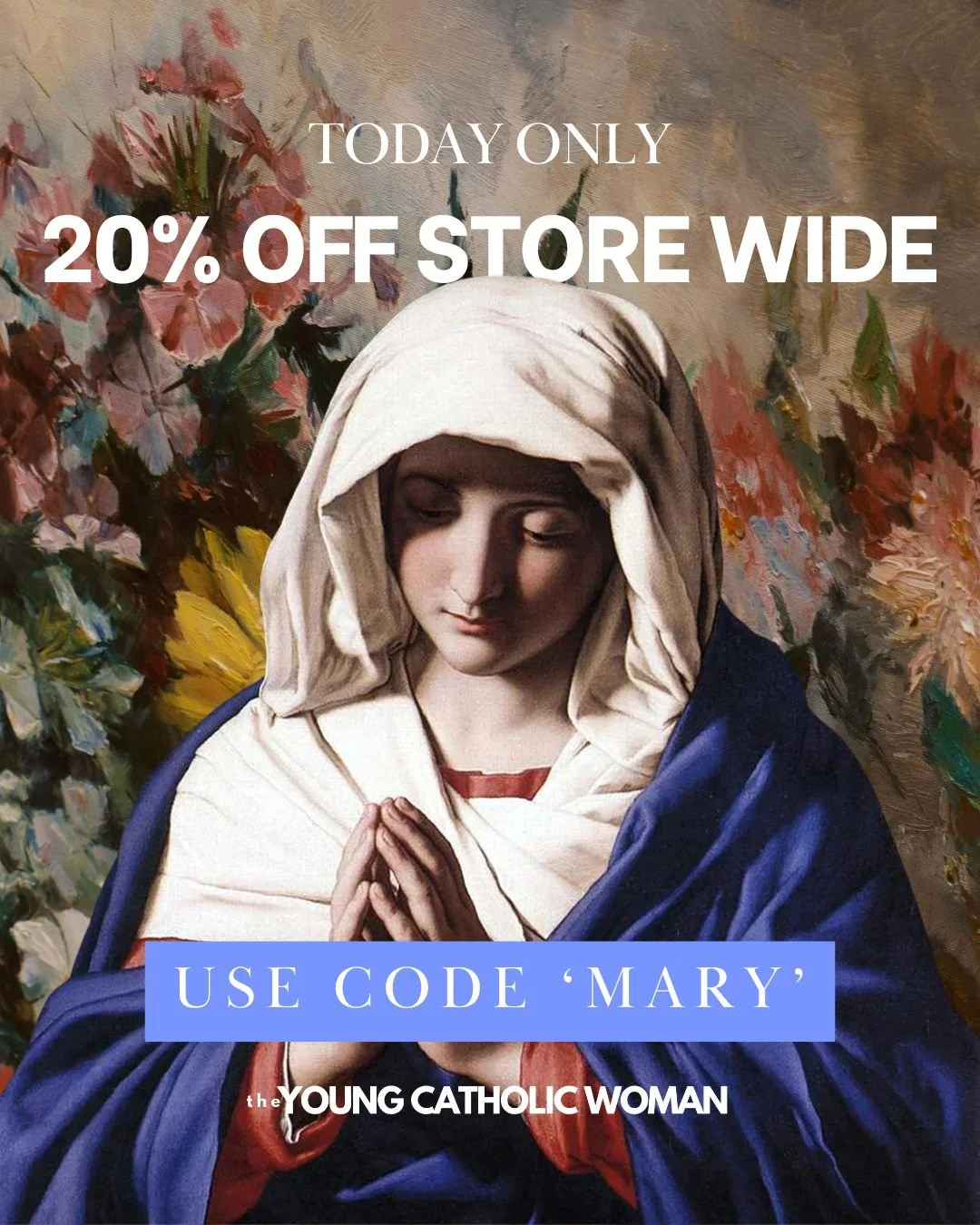 ✨ Today only! Get 20% off your entire order with code MARY at checkout! ✨