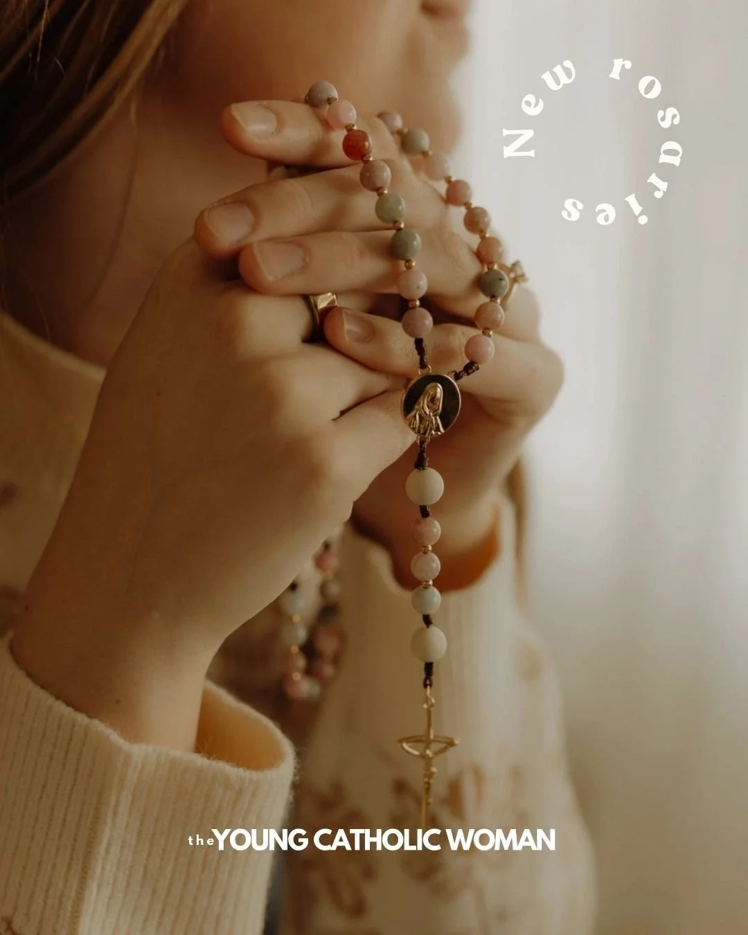 New rosaries just dropped! 💐