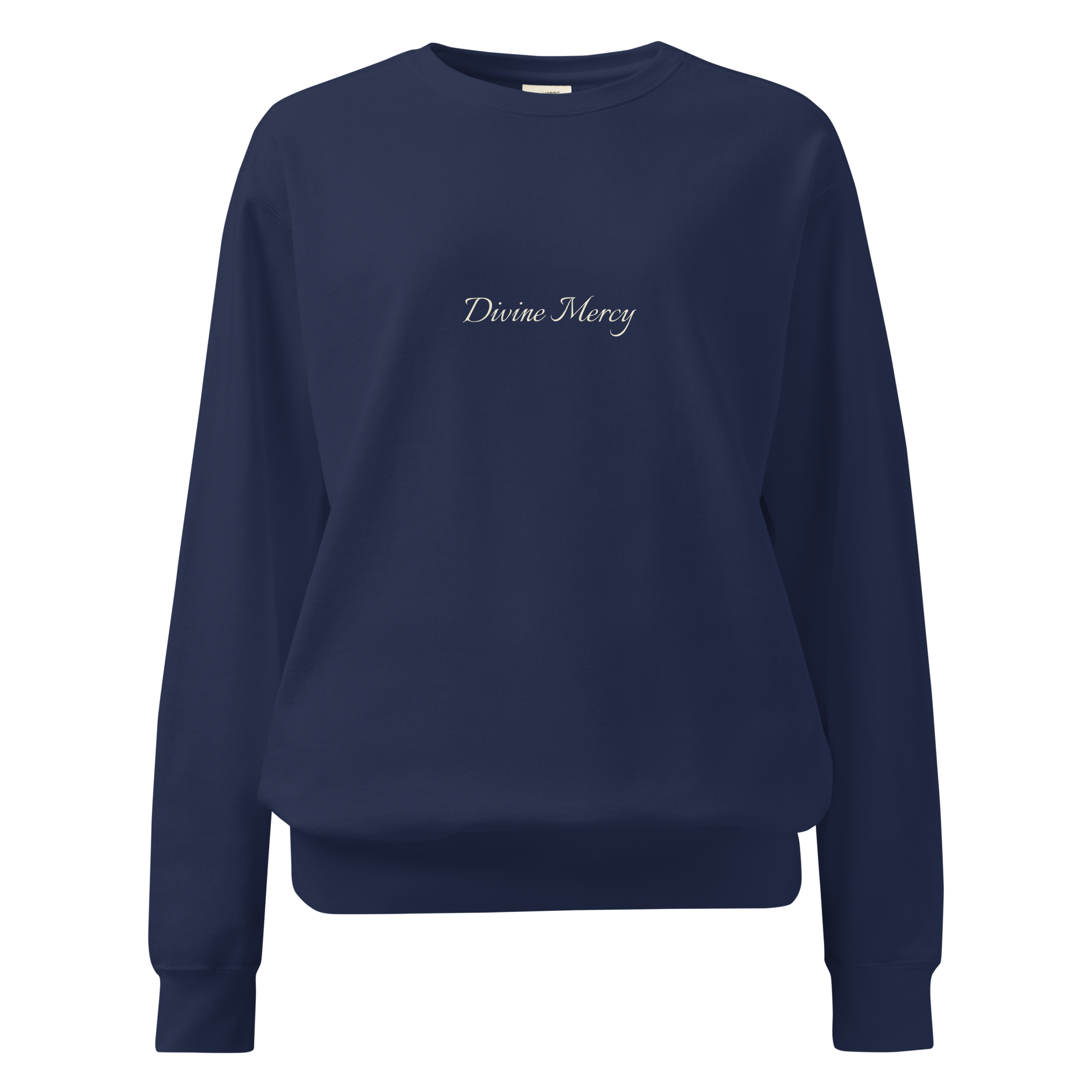 Divine Mercy garment-dyed sweatshirt