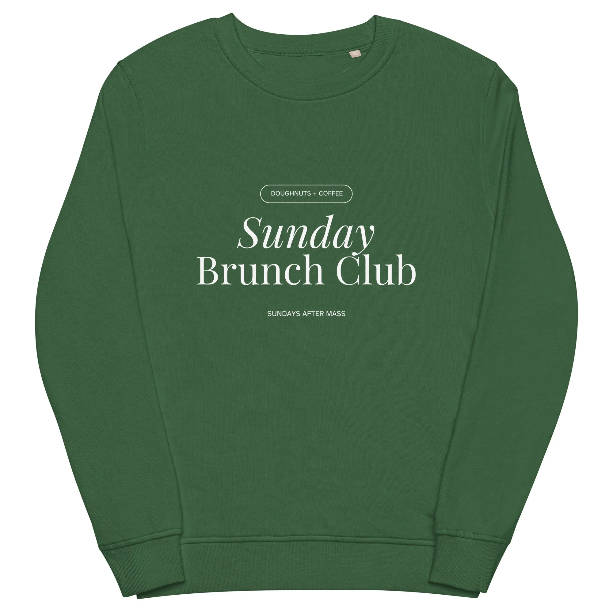 Sunday Brunch Club organic sweatshirt