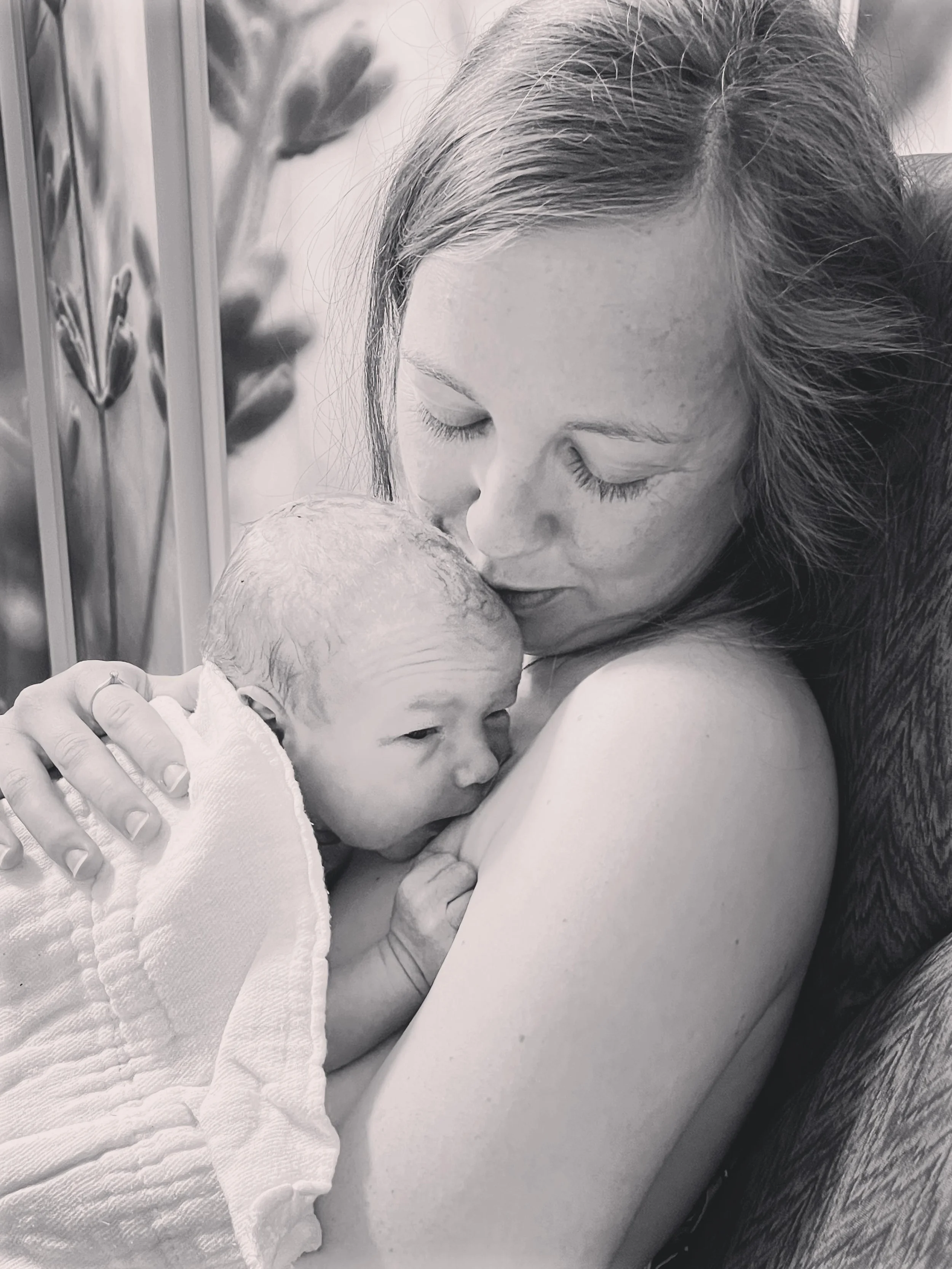 This is my son, Johnny Ransom. ✨🥹

It is with the deepest joy born from 3.5 years of surrender that Peter and I get the absolute honor of introducing our son, John (Johnny) Ransom Ferguson, to the world. 

Named after St. John of the Cross, the poet