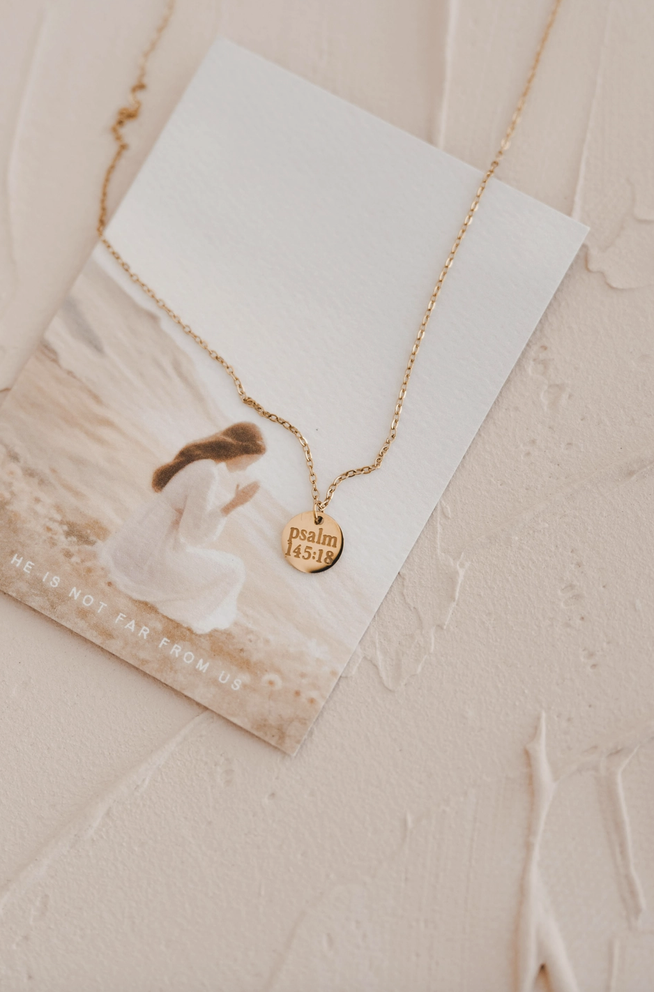 Near Disc Necklace | Catholic Miscarriage Jewelry