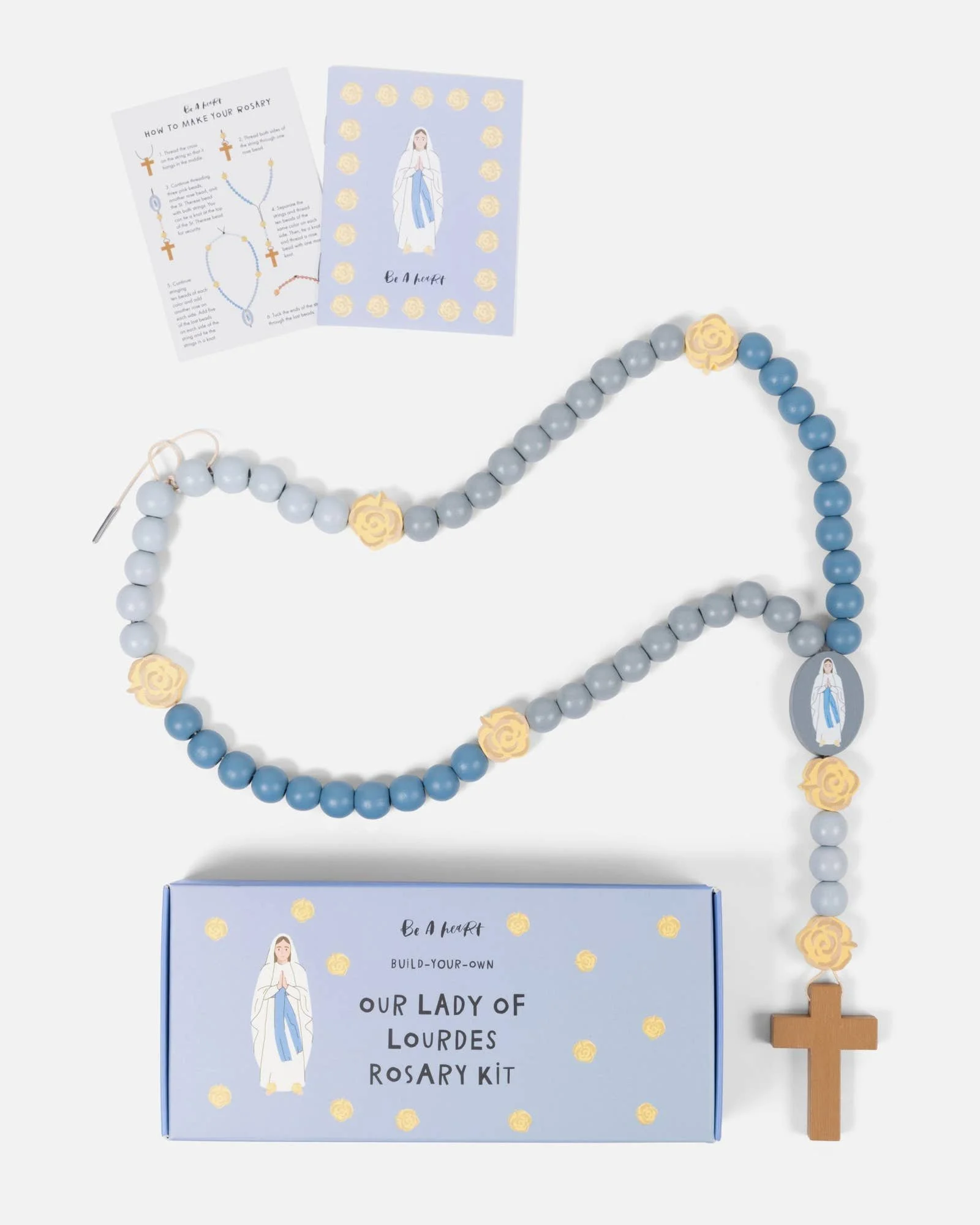 Our Lady of Lourdes Diy Rosary Kit