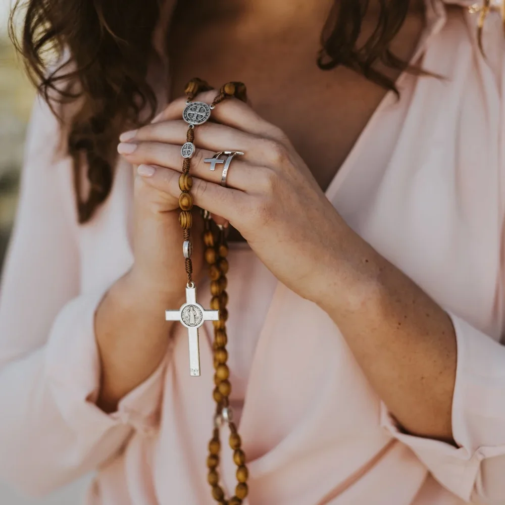 Olive Wood Medjugorje Rosary — theYoungCatholicWoman