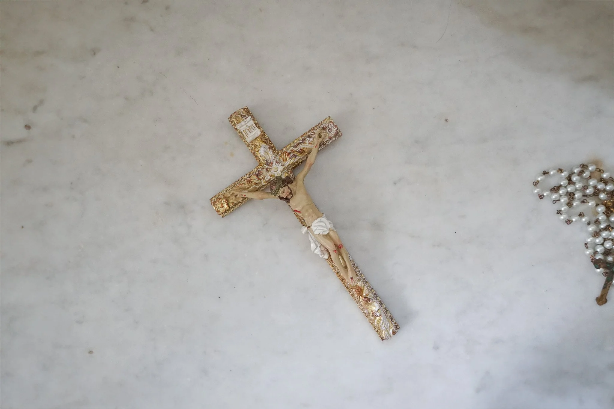 Catholic 8" Ornate Crucifix