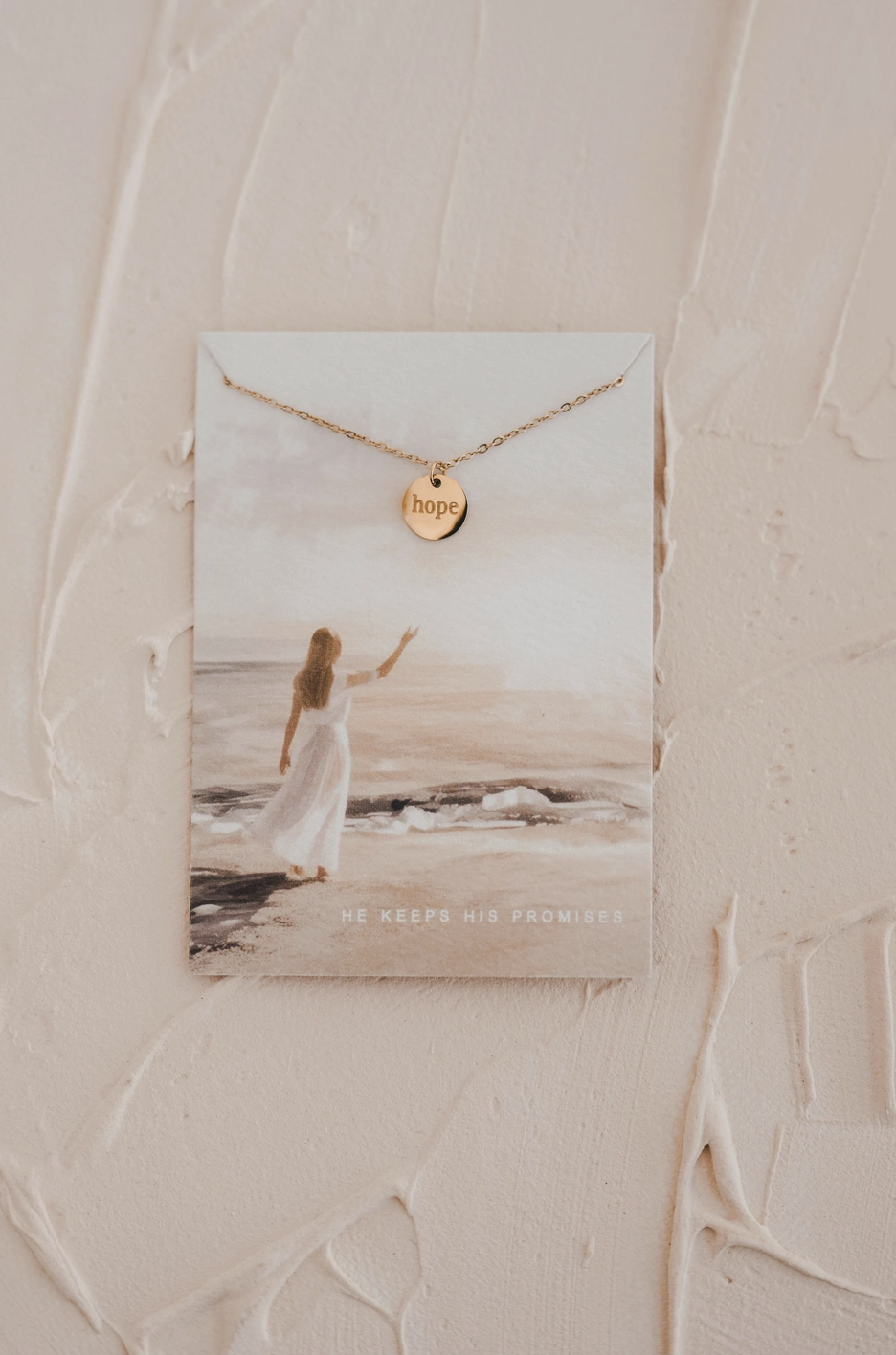 Hope Disc Necklace | Christian Jewelry