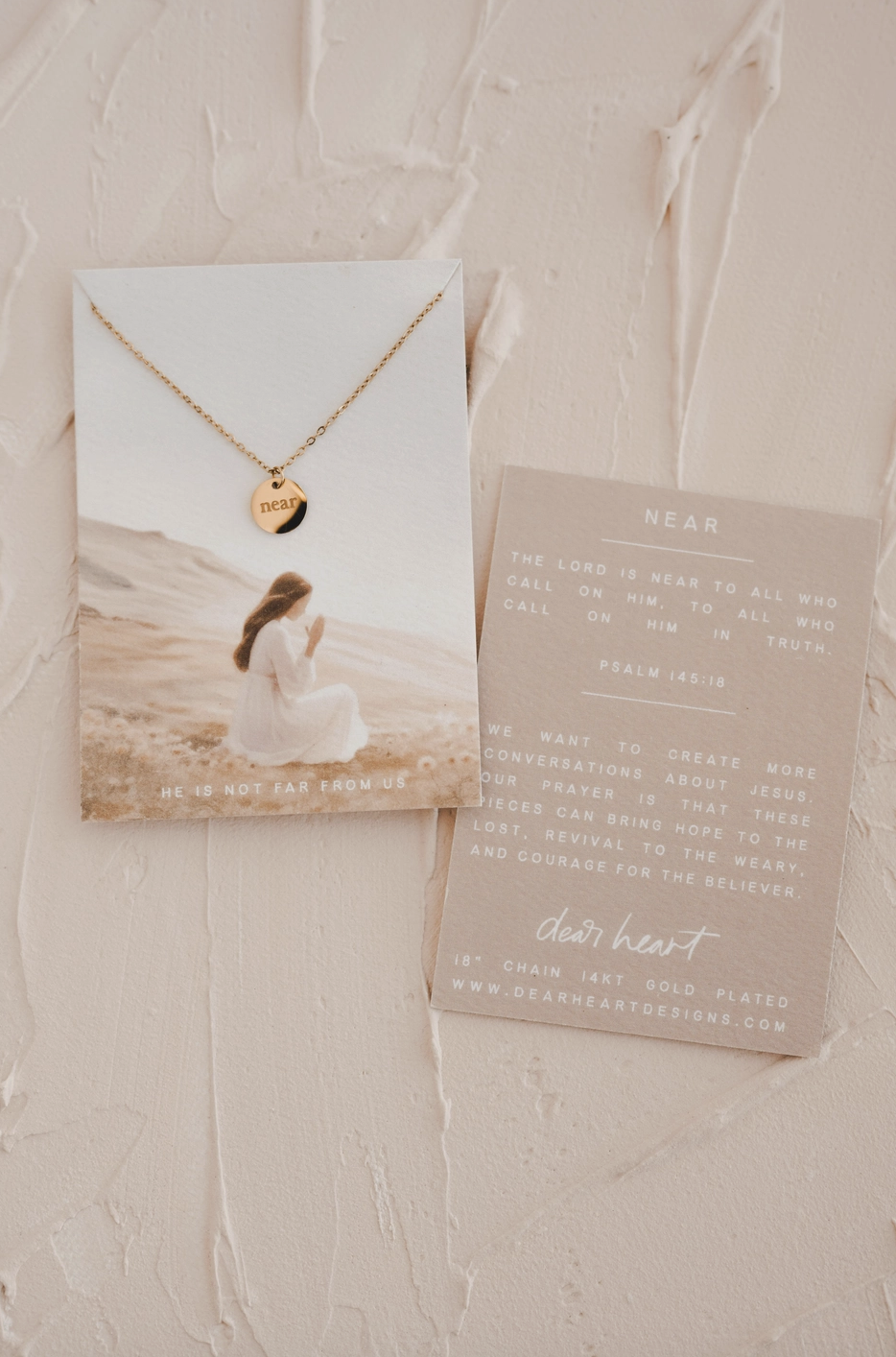 Near Disc Necklace | Catholic Miscarriage Jewelry