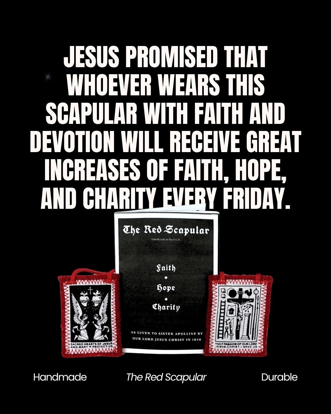 Catholic Red Scapular