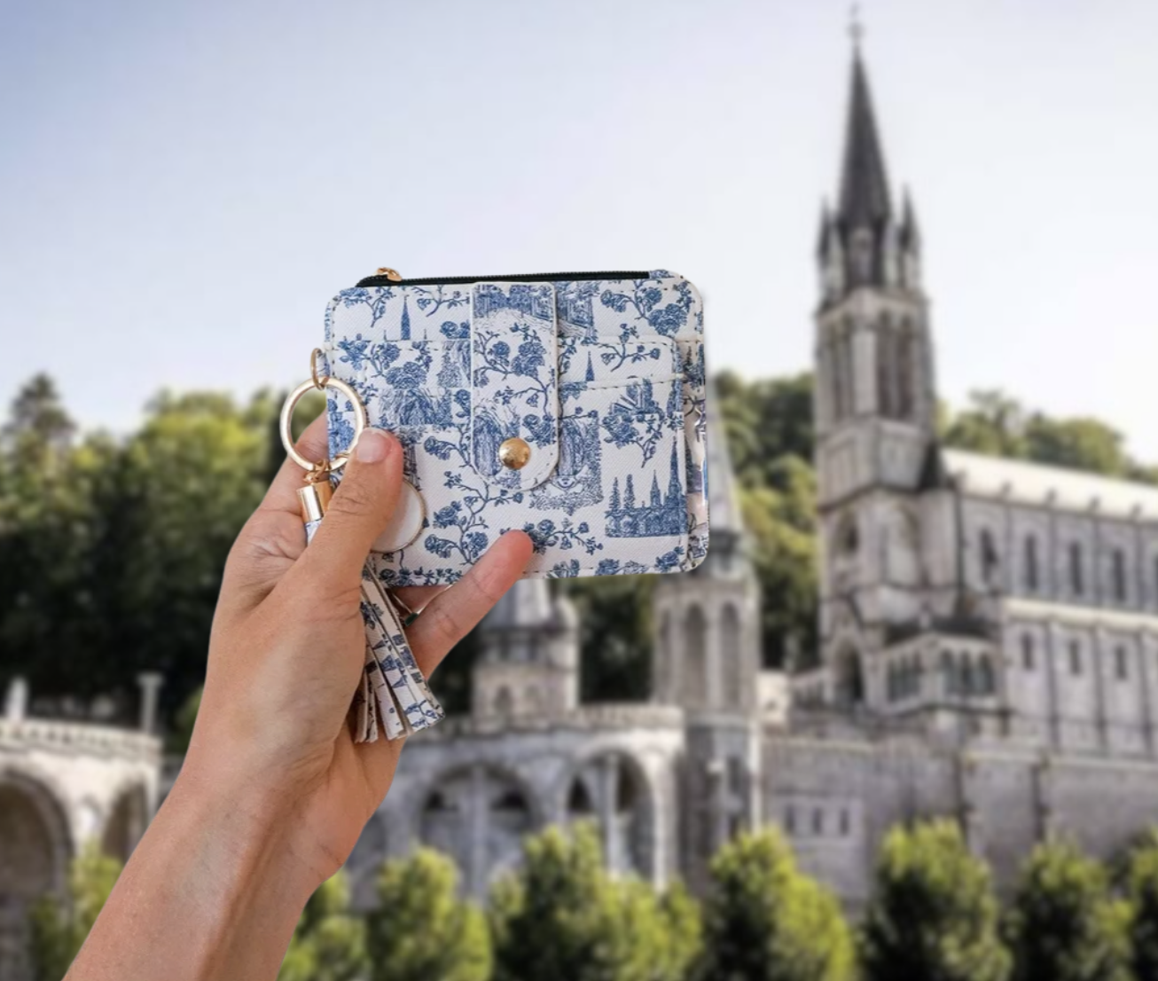 Our Lady of Lourdes Card Wallet