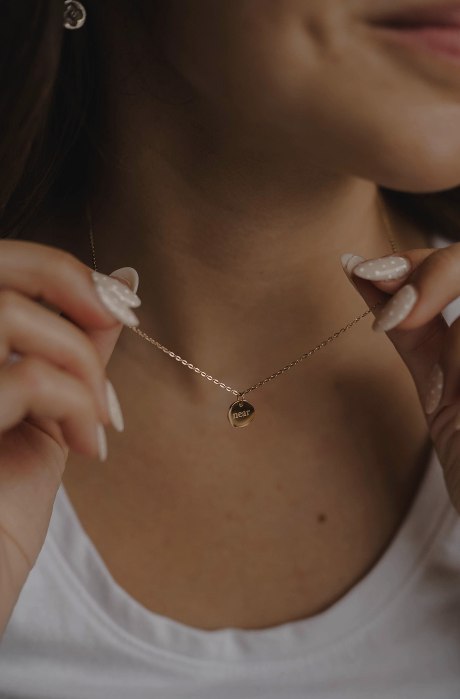 Near Disc Necklace | Catholic Miscarriage Jewelry