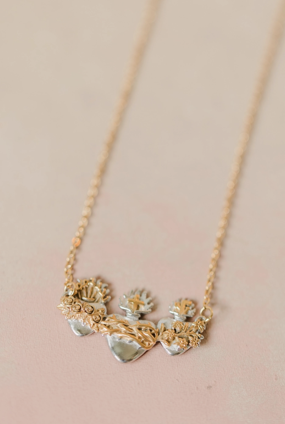 Holy Hearts Necklace