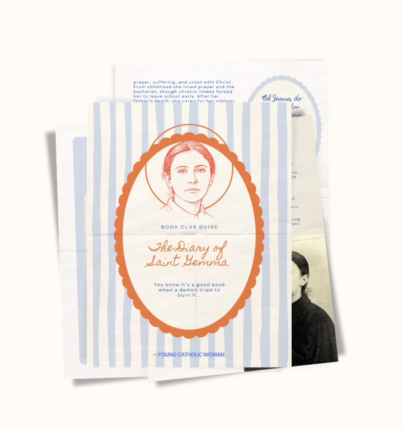 The Diary of St. Gemma Book Club Digital Download
