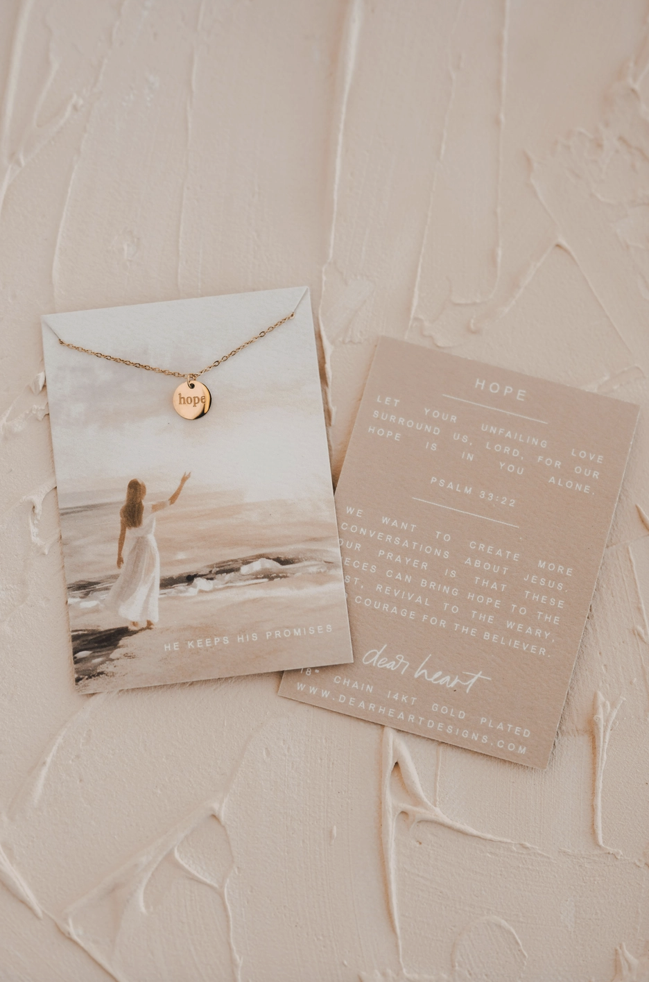 Hope Disc Necklace | Christian Jewelry