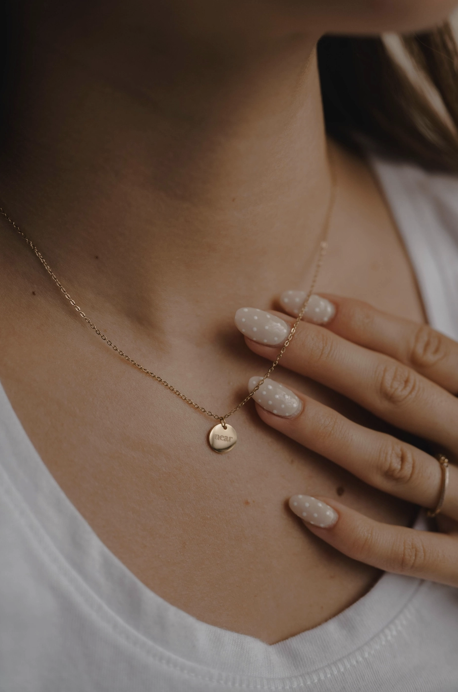 Near Disc Necklace | Catholic Miscarriage Jewelry