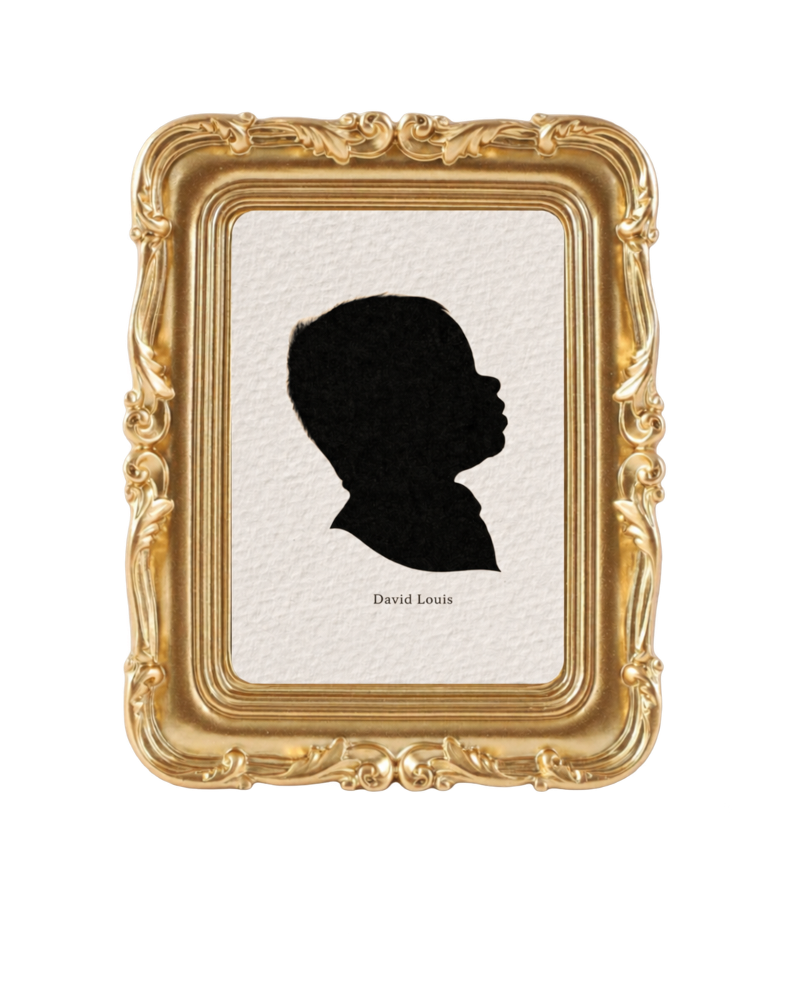 David Louis in an ornate gold frame.png