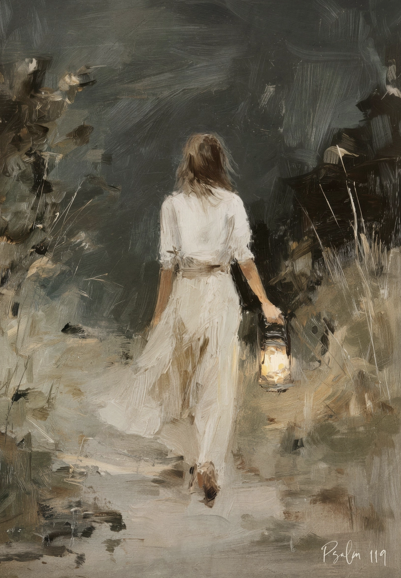 Lamp Unto My Feet - Print