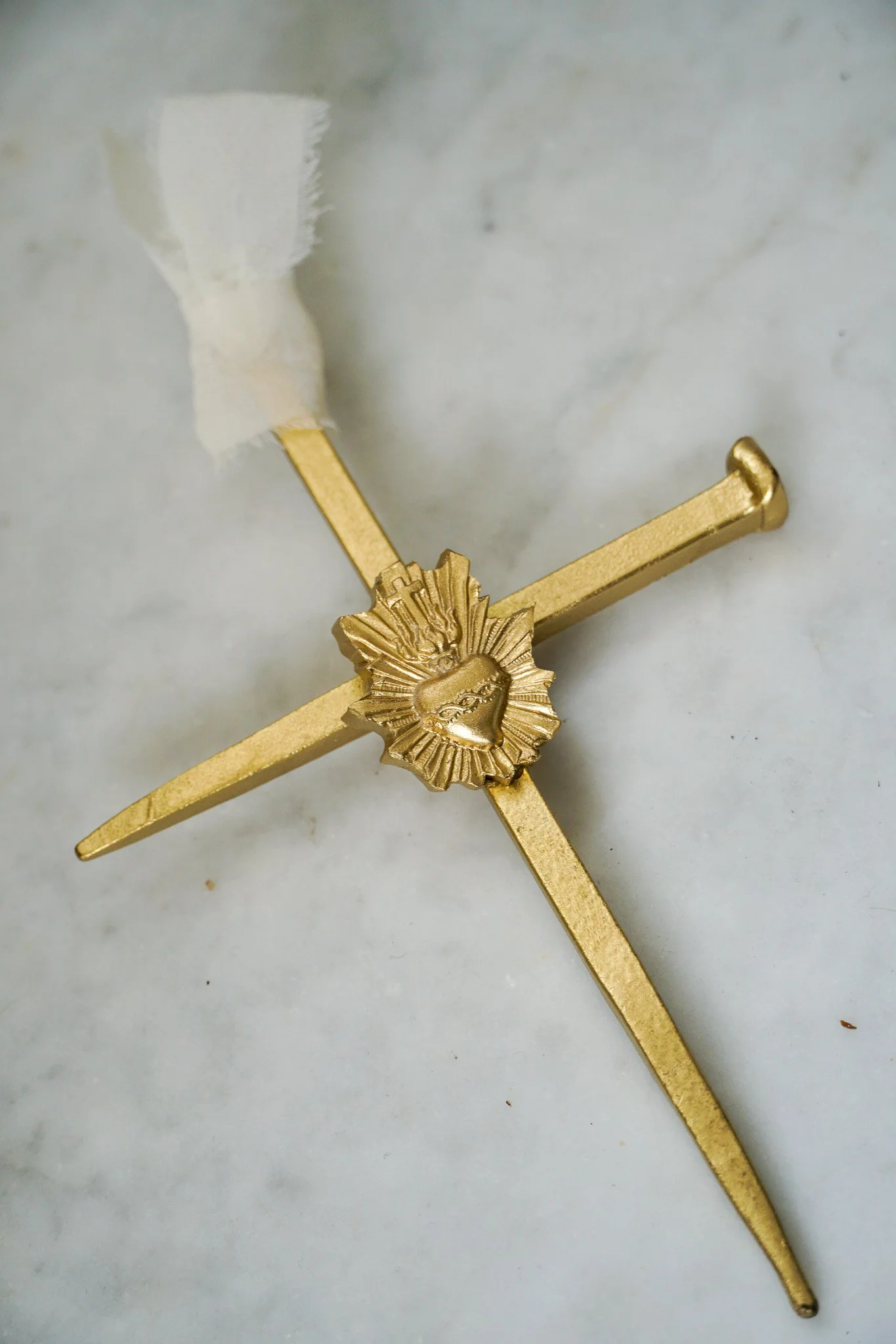 Sacred Heart Nail Cross