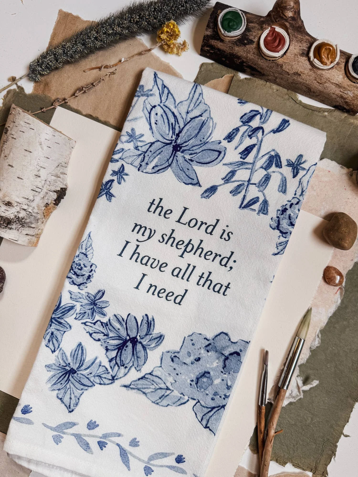 psalm-23-floral-kitchen-tea-towel-blue-white-4.jpg