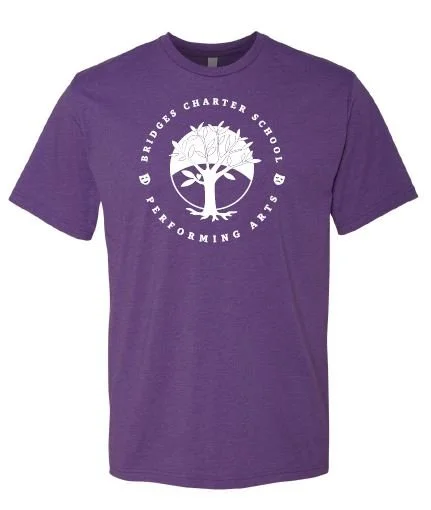 Bridges Performing Arts purplel tee - 2024.JPG
