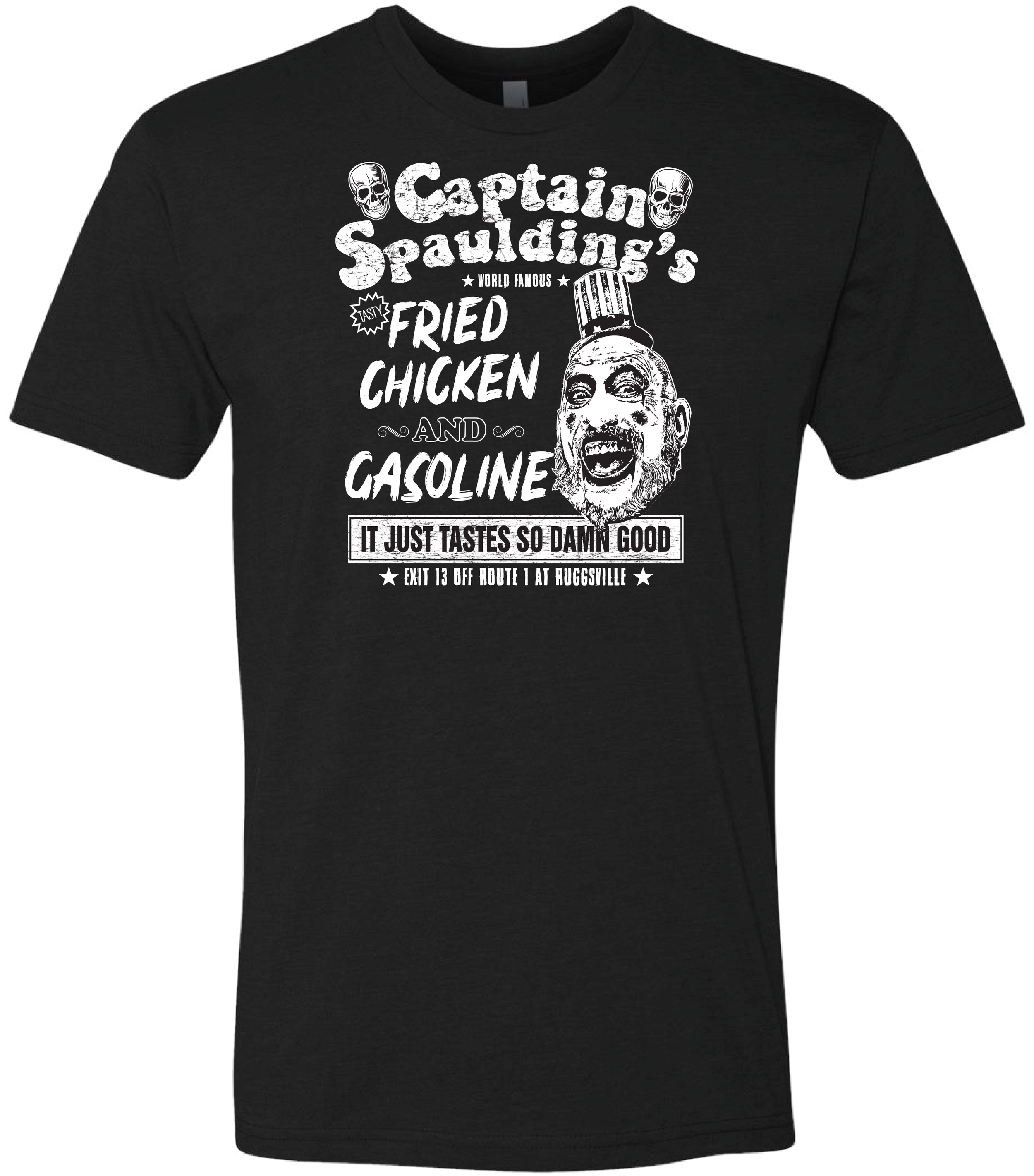 Captain Spaulding - black tee.png