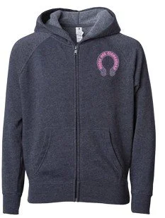 Youth full zip front pink.jpg