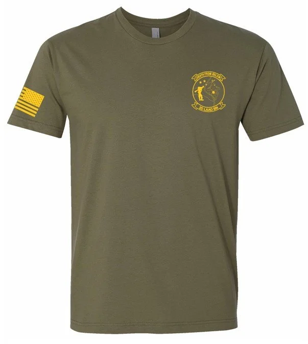 2nd LAAD tee front OD Green.jpg