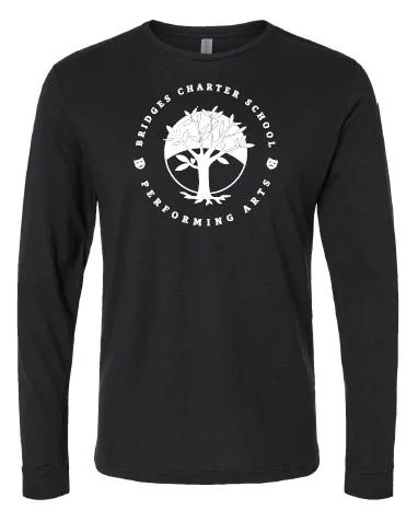 Bridges Performing Arts black long sleeve tee - 2024.JPG